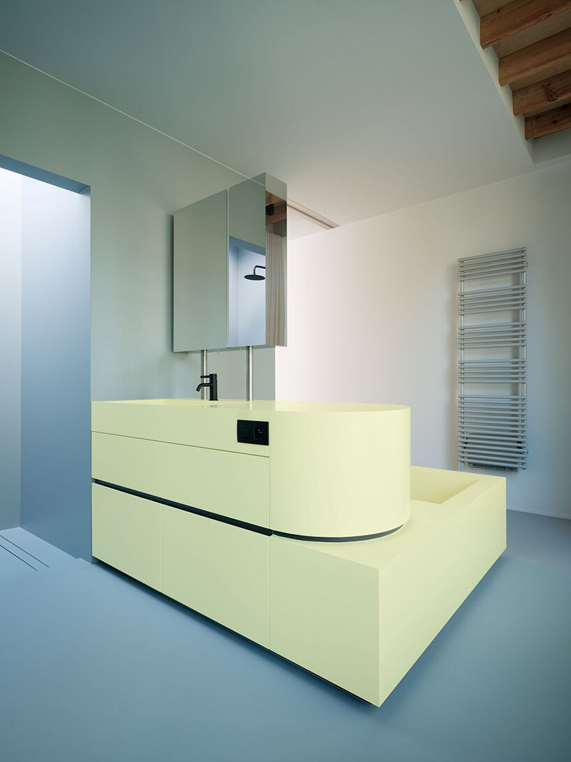 i.s.m.architecten explores tactile and spatial qualities within BEEV house in belgium