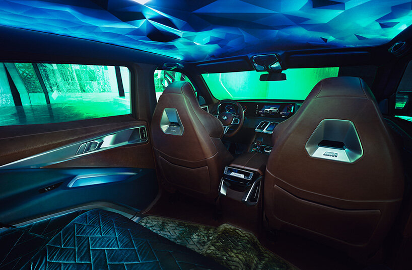 BMW Concept XM debuts new, expressive luxury face at art basel miami beach 2021