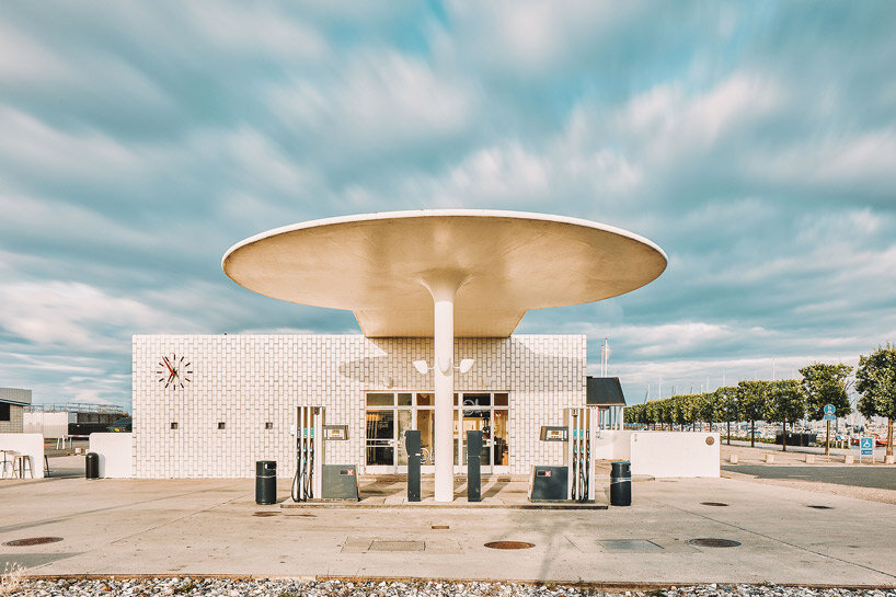 arne jacobsen's 1930s gas station photographed by david altrath