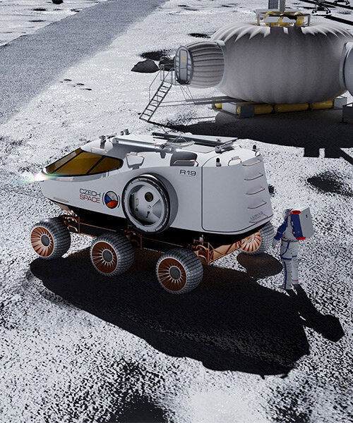 electric lunar rover LUNIAQ unveiled by XTEND design in europe's largest VR laboratory