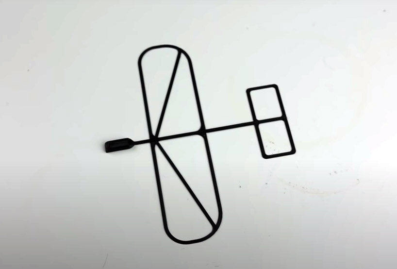 watch this ultralight glider with water wings take off