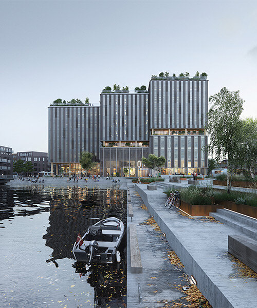 henning larsen unveils design for large mixed-use timber building on copenhagen waterfront