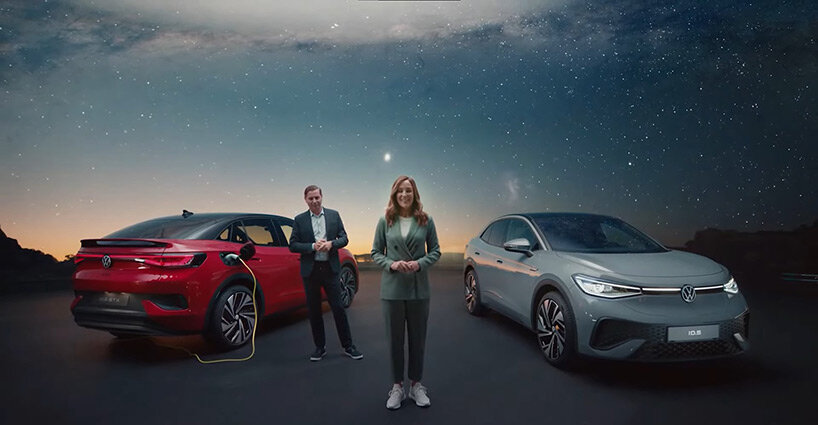 volkswagen teases latest version of ID.BUZZ electric minibus before launch