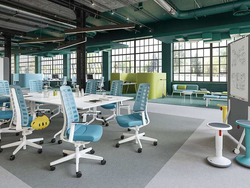 splaces by interstuhl create productive, highly flexible work spaces