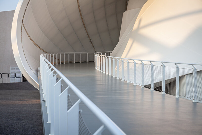 at expo 2020 dubai, metaform architects' luxembourg pavilion takes shape as a mobius strip