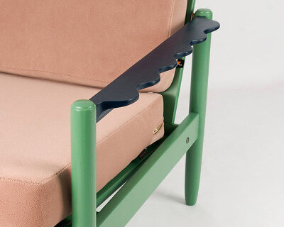 marta adamczak creates cosmic armchairs from classic polish designs