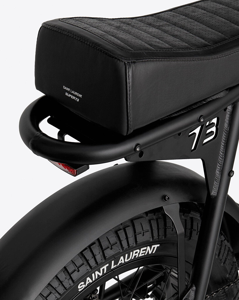 saint laurent x SUPER73 launch exclusive limited edition electric bike