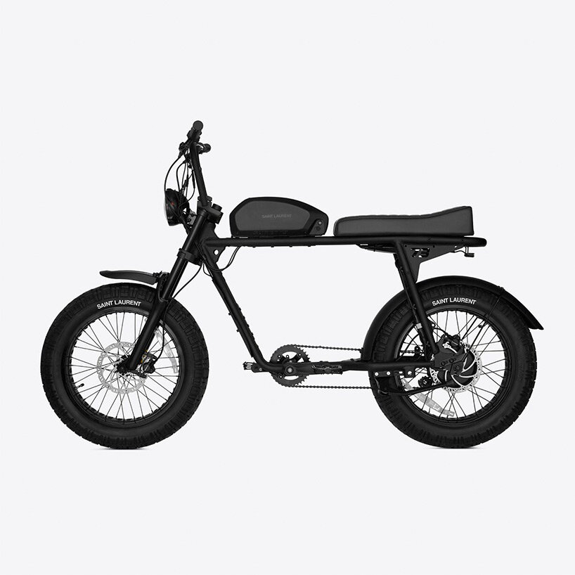 saint laurent x SUPER73 launch exclusive limited edition electric bike