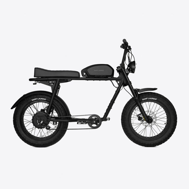 saint laurent x SUPER73 launch exclusive limited edition electric bike