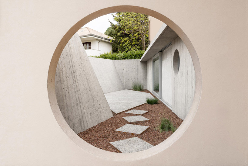 step inside an underground patio in northern italy designed by stefano larotonda