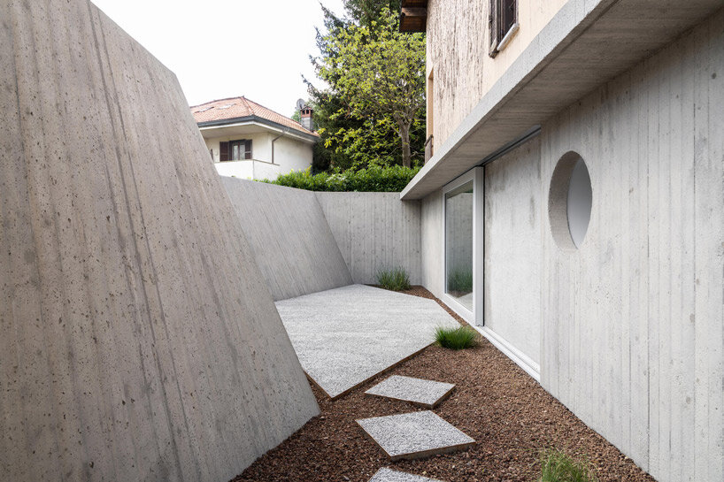step inside an underground patio in northern italy designed by stefano larotonda