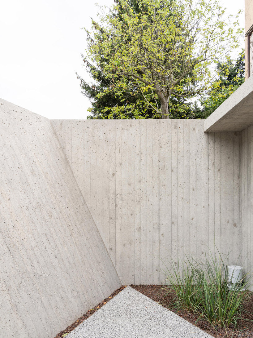 step inside an underground patio in northern italy designed by stefano larotonda