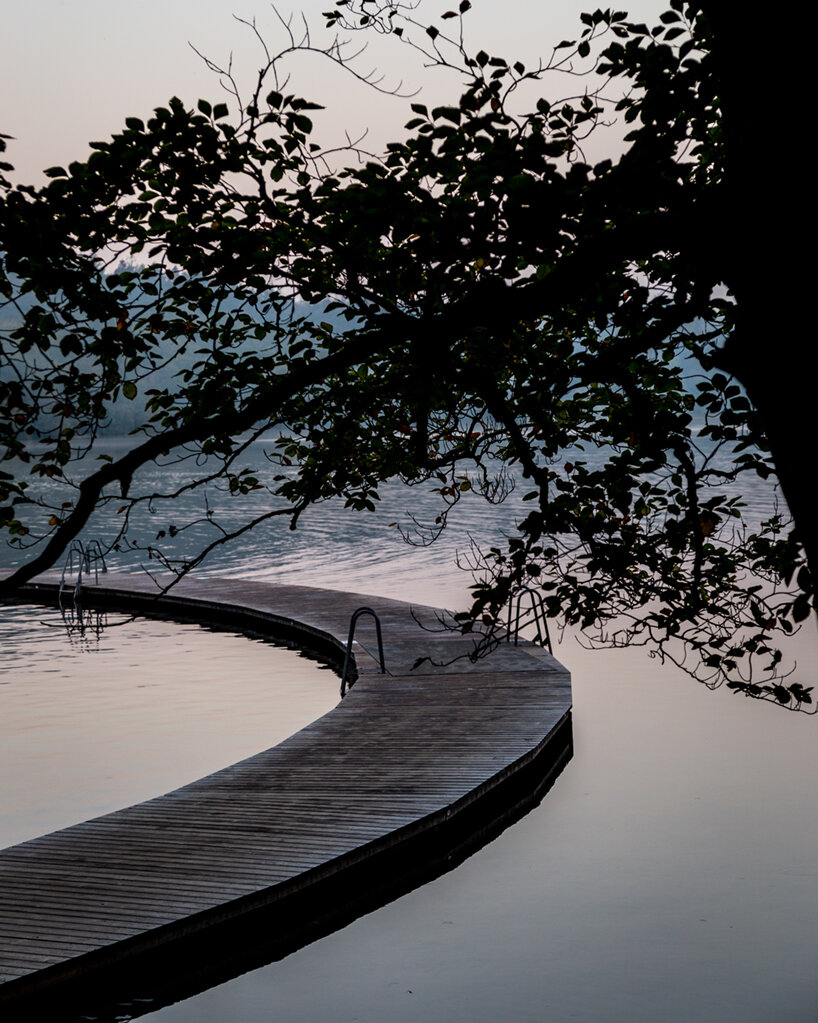 take a dip and respect the environment at sweco architects' bathing resorts in denmark