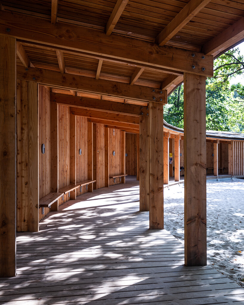 take a dip and respect the environment at sweco architects' bathing resorts in denmark