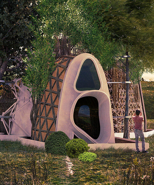 terreform one's home alive proposes a method to grow homes from native trees