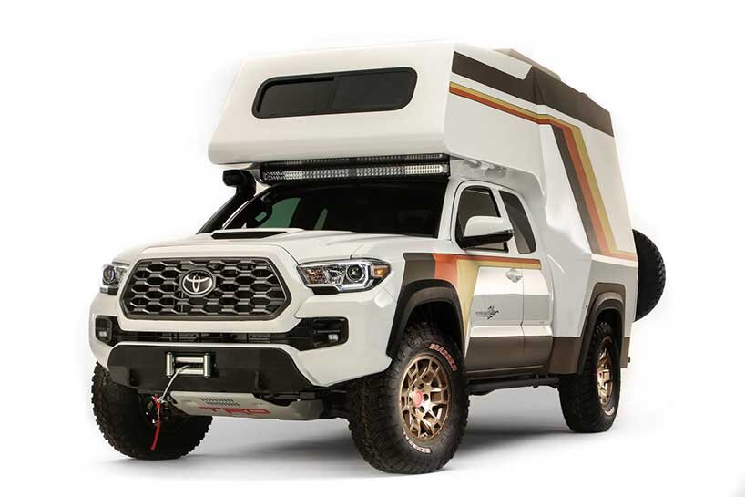 Brandewijn Postbode levenslang toyota's tacozilla tacoma camper fuses downsizing with outdoor adventure