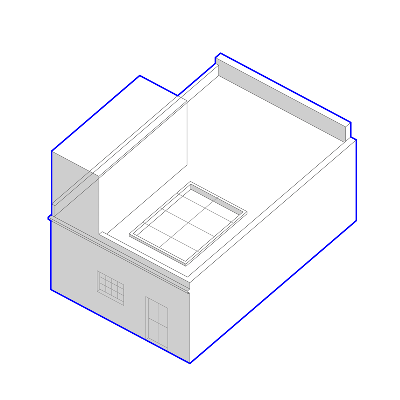 MASA arquitectos adds small cozy loft to dwelling's rooftop in uruguay