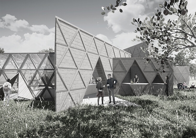 noa* envisions a cultural center that can adapt to any context, climate + scale