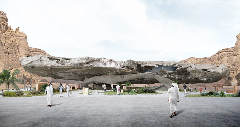 ensamble studio plans multipurpose 'desert rocks' landscape in saudi arabia's AlUla region