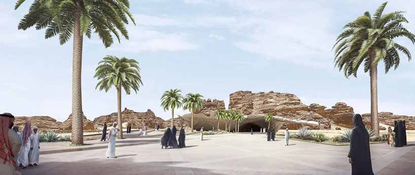 ensamble studio plans multipurpose 'desert rocks' landscape in saudi arabia's AlUla region