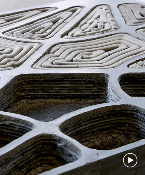 ETH zurich uses foam 3D printing to produce intricate recyclable formwork in concrete casting