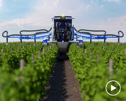 future of farming? pininfarina design electric straddle tractor for new holland agriculture