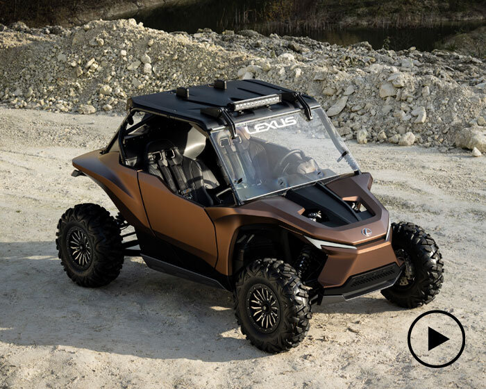 lexus debuts hydrogen-powered ROV concept with 'near zero' emissions