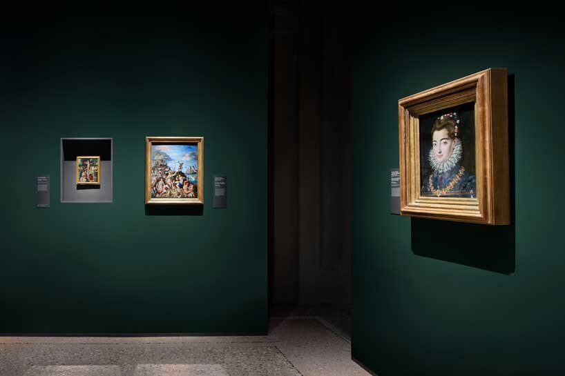 lissoni & partners completes fondazione palazzo te fitout with pure green volumes