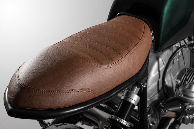 panache customs restores a 1992 BMW R100 inspired by bavarian landscape