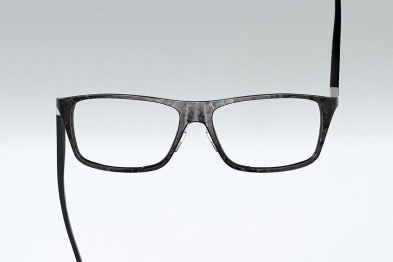 see biobased carbon eyewear for starck biotech paris collection