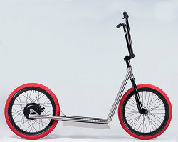 electric kickbike 'pipegun #1' by TOZZ is ready to roam the streets in style