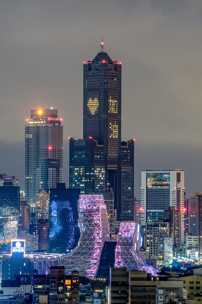 intricate pop music center inspired by the seabed opens its doors in taiwan