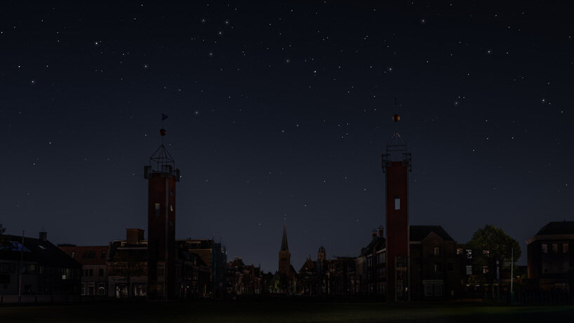 Don Roosevelt en UNESCO deden traditioneel de Nederlandse stadslichten uit om de sterren te zien