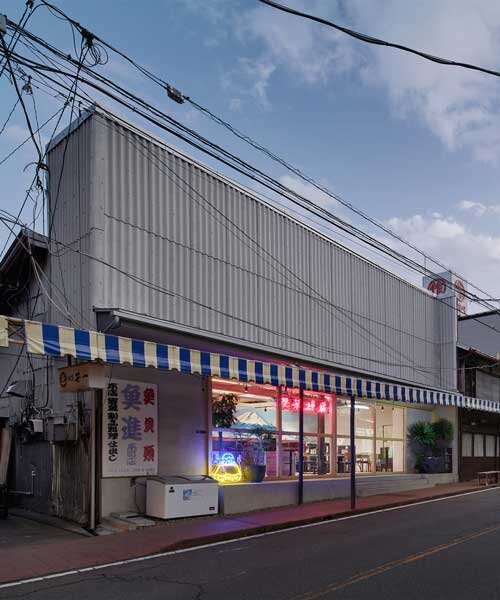 spicy architects + OFDA reactivate mount fuji city with a new café