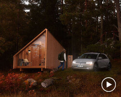 studio puisto designs space of mind, a modular lightweight cabin