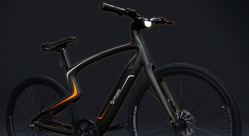 urtopia electric bike is voice-controlled and inspired by the möbius strip