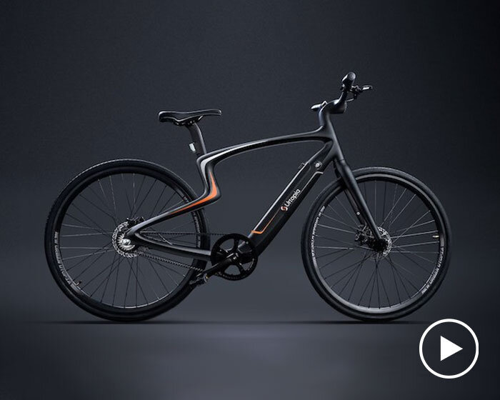 urtopia electric bike is voice-controlled and inspired by the möbius strip