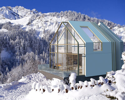 dubai-based L.S. design unveils an alpine chalet in verbier, switzerland