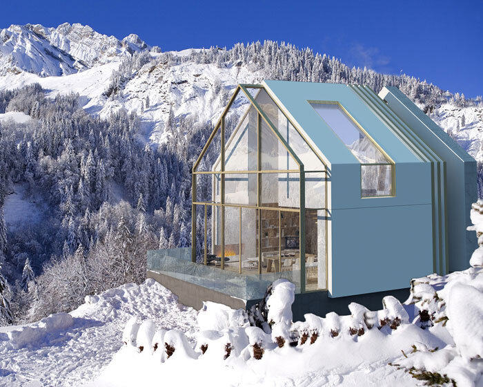 dubai-based L.S. design unveils an alpine chalet in verbier, switzerland
