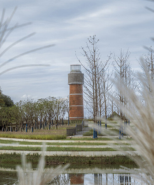 wutopia lab transforms neglected water tower into the memorial of everyman in shanghai