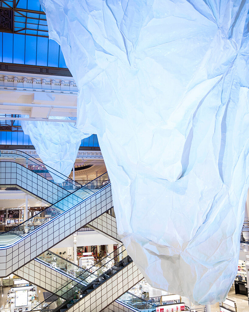 Paris Is Abuzz Over This Otherworldly Sculpture in Le Bon Marché