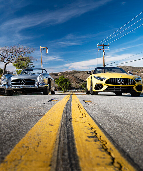 2022 mercedes-AMG SL test drive in california: iconic roadster reborn