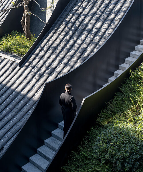 TROP translates the ancient rainy rooftops of shaoxing into 'an villa'