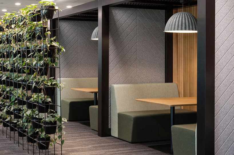 autex acoustics makes the right noises with playful sound absorbing panels