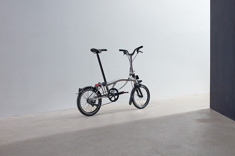 brompton T line is its lightest ever folding bicycle at just 7.45kg