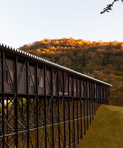 bundanon's new art museum and bridge for creative learning are built to endure climate change