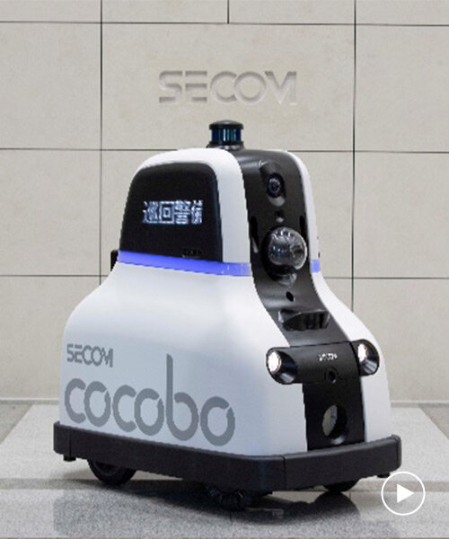 'cocobo' robot uses AI to ensure peace and security in public spaces of japan