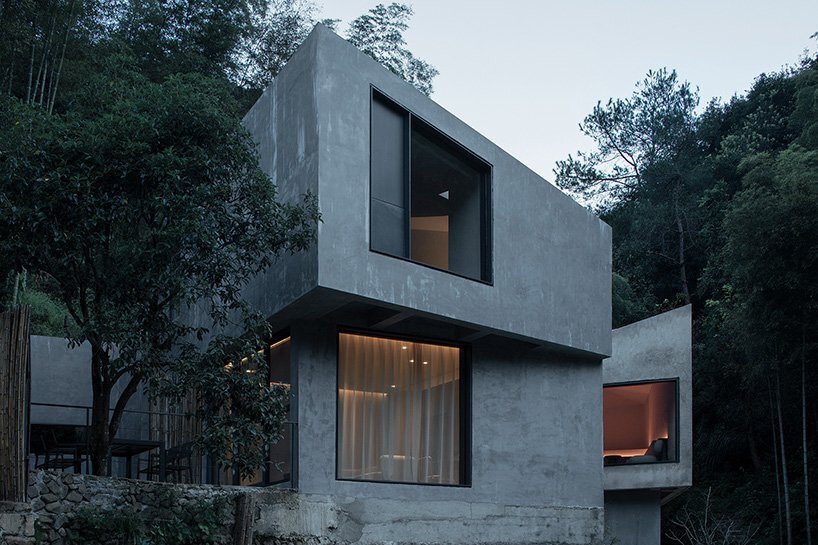 MDO transforms six village houses into modern-day retreat in china