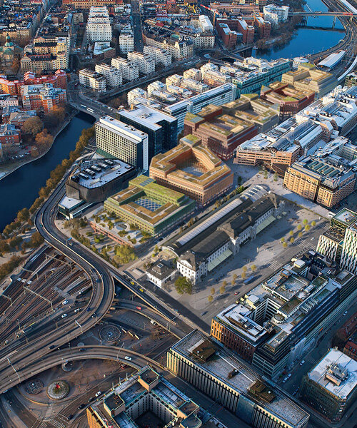 foster + partners unveils winning design of a new stockholm central station