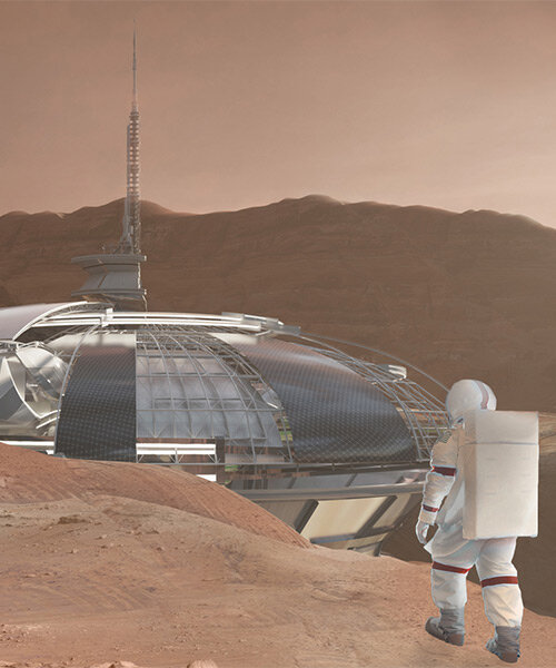 genesis v.2 is an adaptable, sustainable prototype for a housing colony on mars